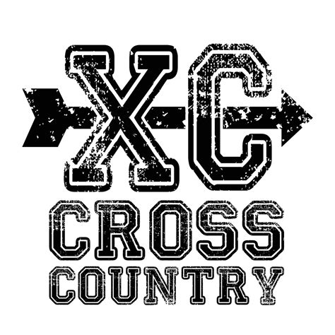 XC CC cross country t shirt design vector 29786111 Vector Art at Vecteezy