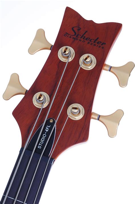 Buy Schecter Stiletto Studio-4 Fretless Electric Bass Honey Satin (HSN ...