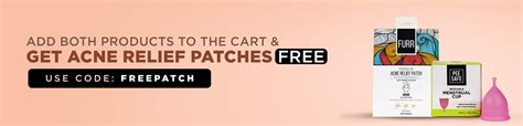 Add Both Product in the Cart to Get Free acne relief patch