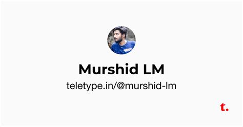 Murshid LM — Teletype