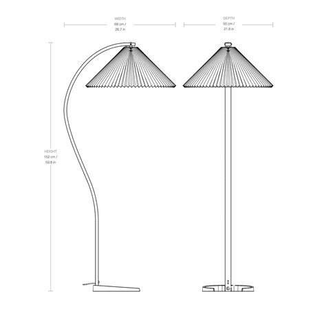 'Timberline' Floor Lamp for GUBI For Sale at 1stDibs | gubi timberline ...