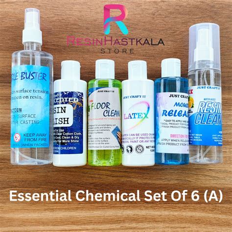 Essential Chemical Set Of 6 (A) – Resinhastkala Store