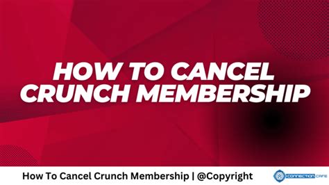 How To Cancel Your Crunch Membership?