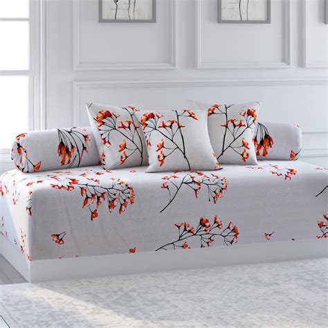 Buy SWAYAM Ananda Printed 6-Pc. Diwan Set - 152 x 228 cm from Swayam at ...