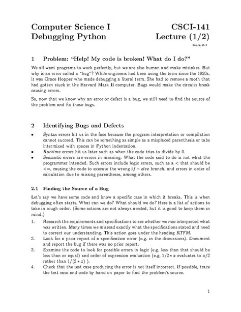 Image result for Debugging Computer Science