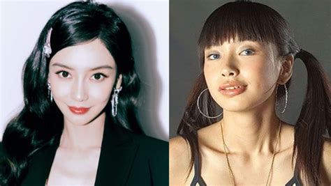 Chinese actress Angelababy has face examined by medical experts during ...
