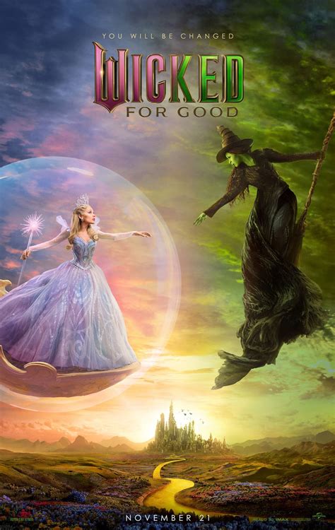 Wicked: For Good - New Poster Ahead Of The Trailer Release Tonight