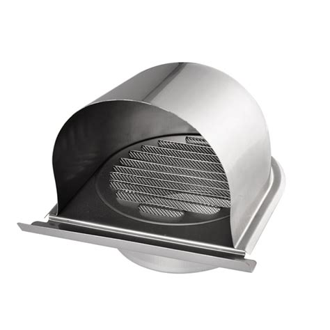 OOPPEN 4 inch 304 Stainless Steel Wall Air Vent Louvers Grill Extractor ...