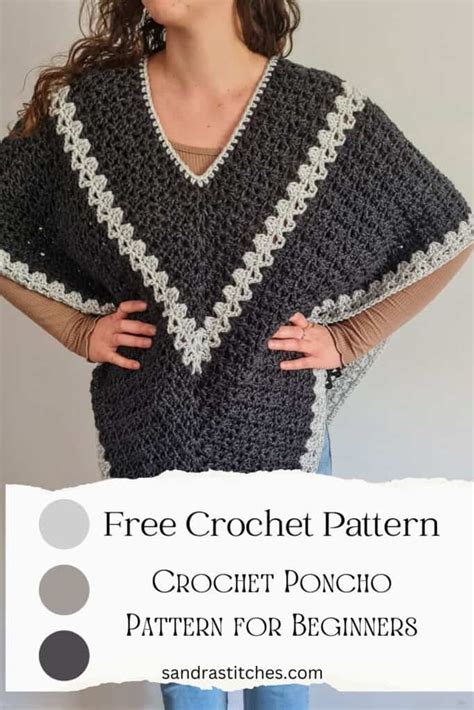 Image result for Tutorial Crochet Poncho Patterns