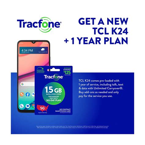 Buy Tracfone TCL K24 64GB Smartphone (Locked), Storm Gray preloaded ...