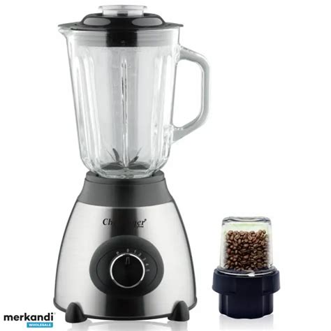 Cheffinger CF GIB1.5:2 in 1 Stainless Steel Blender and Chopper 1.5L ...
