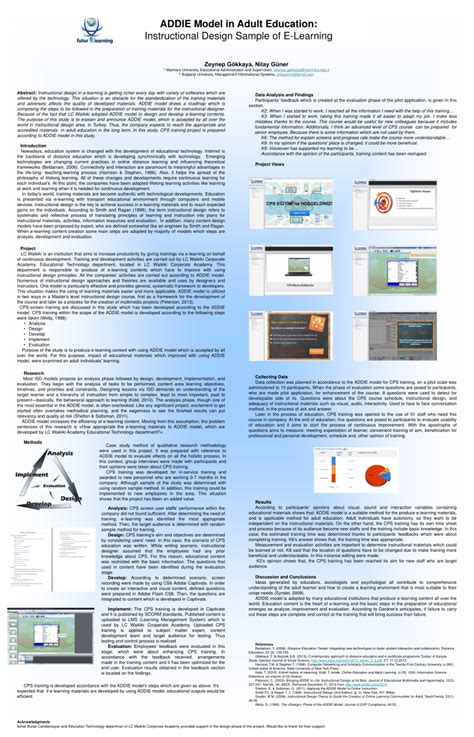 Image result for Addie Model Instructional Design Sample