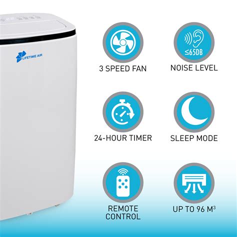 ACS SHOP&SERVICE Lifetime Airco 14000BTU Pokretni klima uređaj Klima ...