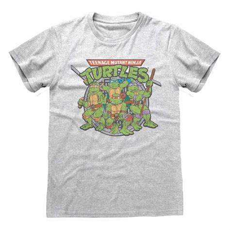 Teenage Mutant Ninja Turtles: Retro Group T-Shirt - Merchoid