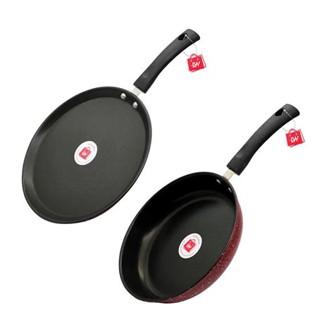 Buy LAZYwindow Premium Quality Nonstick Cookware Combo - Fry Pan, Tawa ...