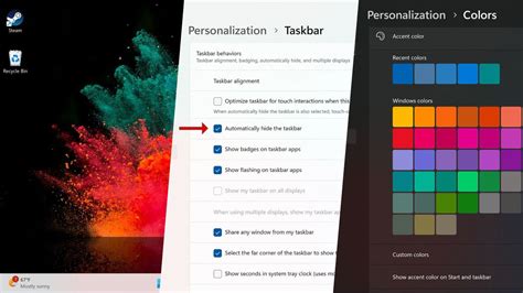 Image result for Taskbar Behavior Windows 11