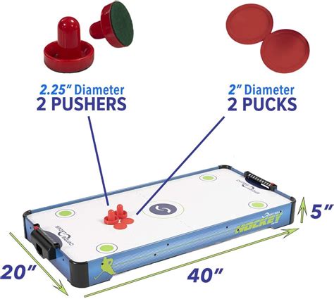 SportSquad Sport Squad HX40 40 inch Table Top Air Hockey Table India | Ubuy