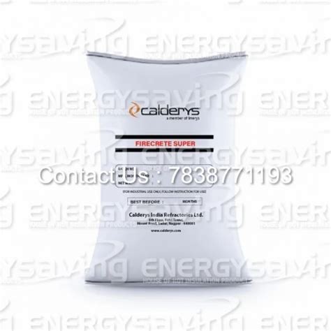 Calcium Silicate Board & Pipe section - CALDERYS FIRECRETE SUPER Trader ...