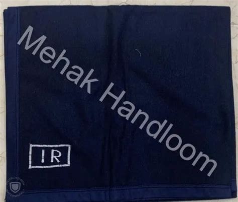 Railway Blankets - Indian Railway New Pattern Blanket - Navy Blue ...