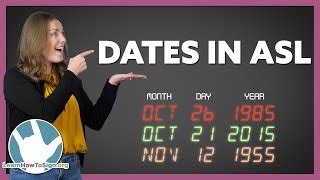 Image result for ASL Date