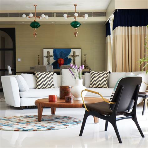 This Thane home blends a minimalist palette with opulence ...