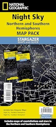 National Geographic Night Sky (Stargazer Folded Map Pack Bundle ...