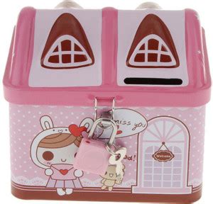 SYGA 1 Piece Money Saving House piggy bank Coin Bank Price in India ...