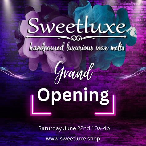 Sweetluxe Grand Opening, 183 Park Ave Conneaut Ohio 44030, 22 June 2024 ...