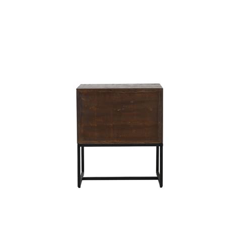 Cabinet 60x40x70 cm MEAVE wood matt dark brown (6767164), Light ...