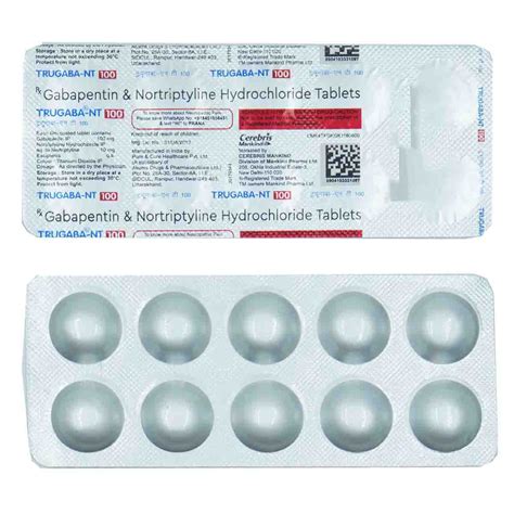 Trugaba-NT 100 Tablet | Uses, Side Effects, Price | Apollo Pharmacy