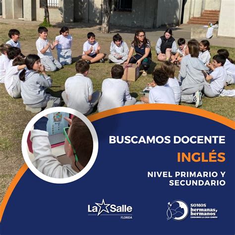 Buscamos profesor/ra de inglés o estudiante avanzado con disponibilidad ...