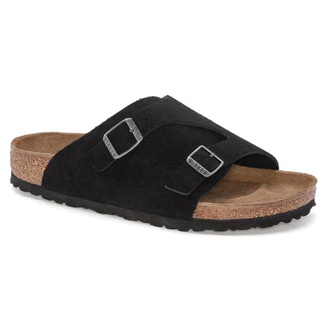 Buy Black Zurich Suede Leather Online in India - BIRKENSTOCK