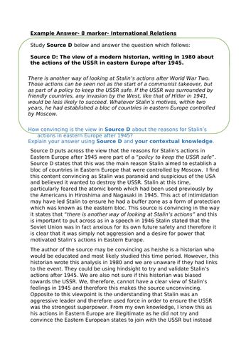 How to Answer a History Source Question GCSE 的图像结果