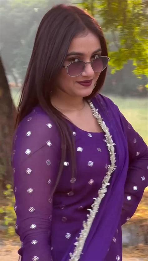 Purple Designer Faux Georgette Dhoti Suit Set with Heavy Seq