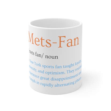 Mets Definition Mug 11oz - Etsy