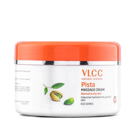 VLCC Pista Massage Cream - 200g | For Intensive Hydration and Radiance ...
