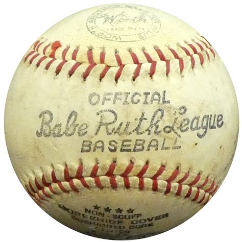 Babe Ruth Signed Baseball