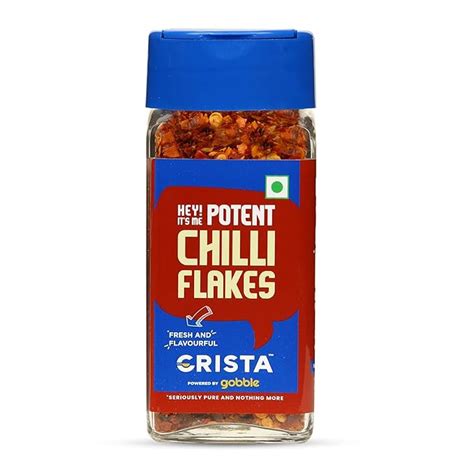 CRISTA Potent Red Chilli Flakes | Italian Seasoning for Italian ...