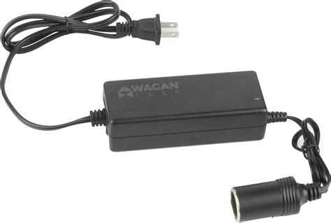 Wagan UL Certified 5 Amp 110V-240V AC to 12V DC Power Adapter, AC/DC ...
