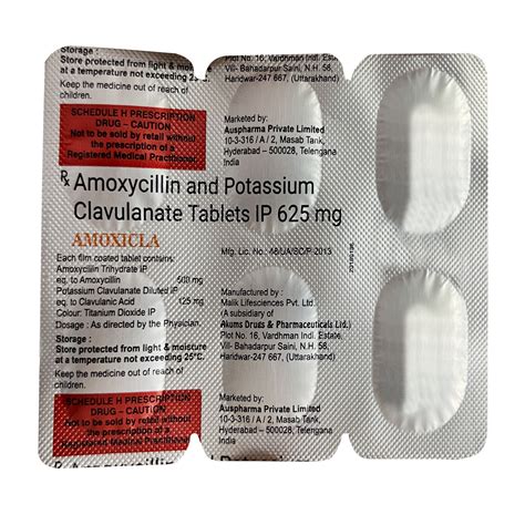 Amoxicla 625 mg Tablet 6's Price, Uses, Side Effects, Composition ...