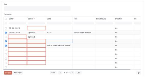 Image result for Layout Table vs DataTable