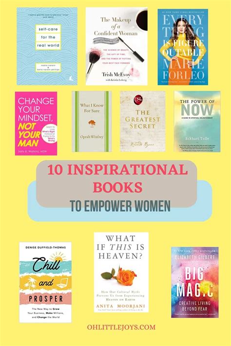 10 Inspirational Books For Women