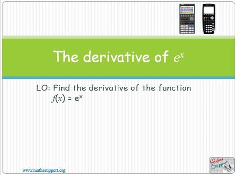 Image result for Derivative Using E