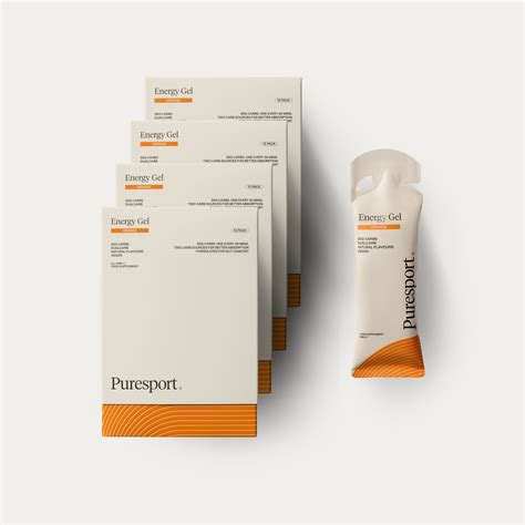 Running Gels | Energy & Carbohydrate Gels for Runners - Puresport