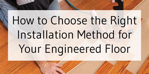 How To Install Manufactured Wood Flooring – Flooring Site