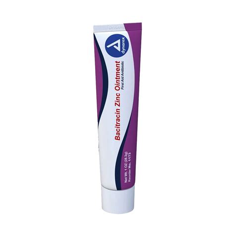 Bacitracin Zinc Ointment - 1 oz - Dixie EMS - bacitracin zinc ointment