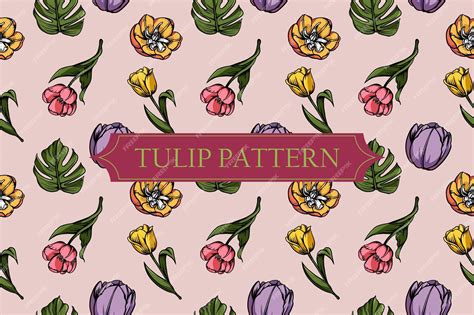 Image result for Pattern for Tulip