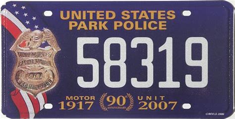 United States Park Police. Special 90th anniversary issue in 2007.