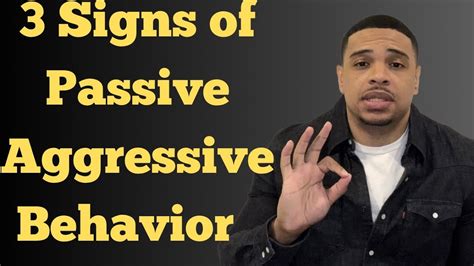 Image result for Passive-aggressive behavior Signs