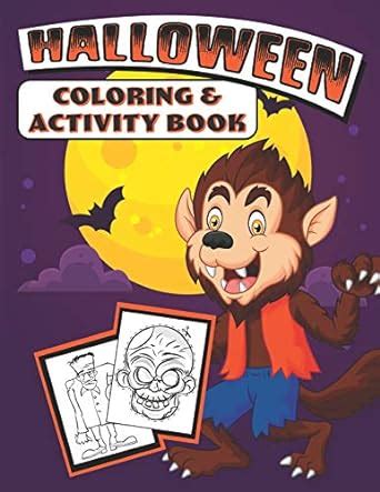 Halloween Coloring & Activity Book : Coloring Book, Halloween: Amazon ...